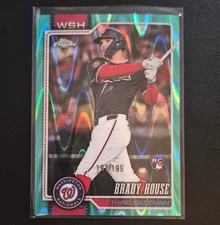 Topps Chrome 2026 Brady House Washington Nationals #189 Rookie Card /199. rookie card picture