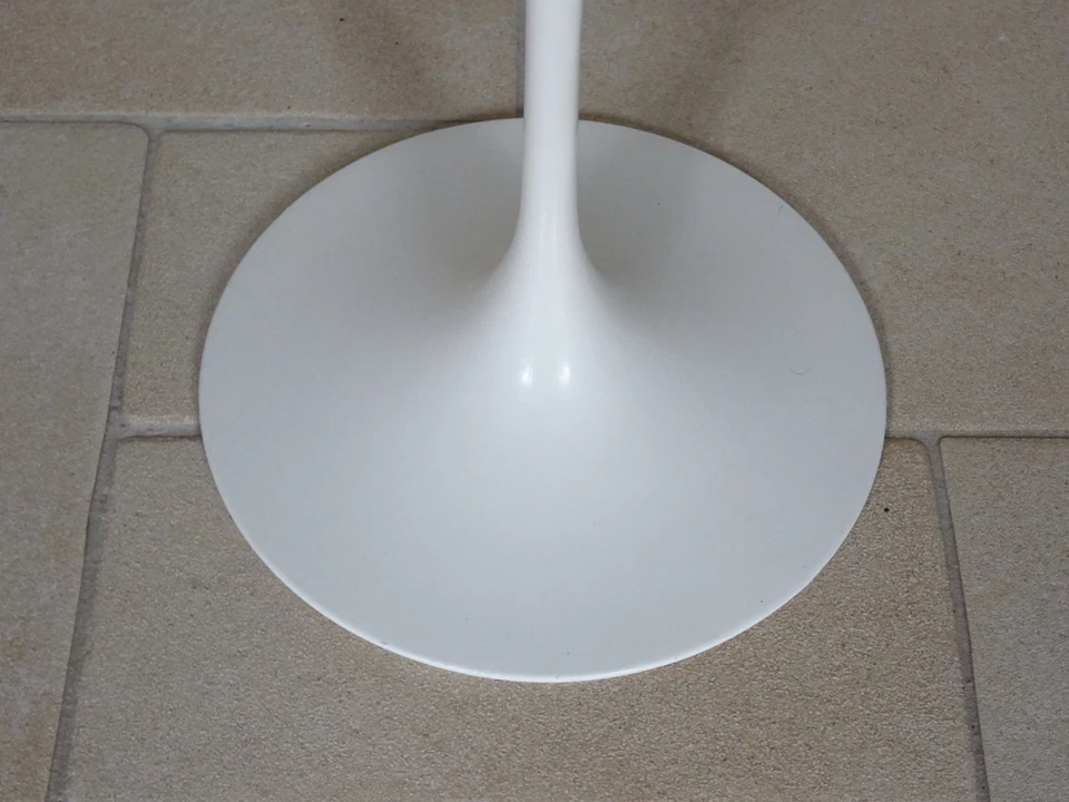 ancienne table basse  KNOLL INTERNATIONAL coffee side table pied tulipe 1970 - Photo 4/4