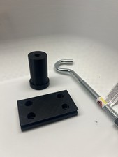 Bog DeathGrip Ball Head Conversion Kit Adapter and Base plate  With J Hook 