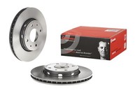 2X Brembo Bremsscheibe Prime Line - UV Coated 09.7720.11 FüR Volvo S40 V40 1 644