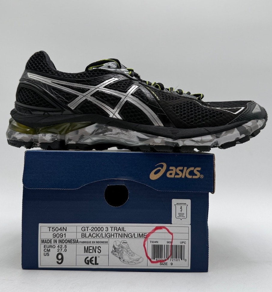 ASICS GT-2000 3 TRAIL Men's NEW Running Sneaker Black US Size 9 thumbnail 11