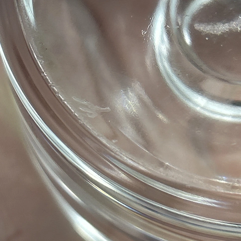 Candelabro grande de cristal Orrefors pesado par firmado 500 g cada 7 cm Foto 4 de 4