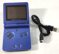 Console Nintendo Game Boy Advance SP Bleue Ecran TBE  avec chargeur USB