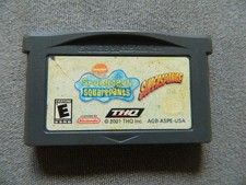 Vintage Game Boy Advance GBA Game Cartridge Spongebob Squarepants Supersponge