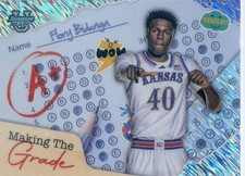 2024-25 Bowman Best University U FLORY BIDUNGA #MG-5 MAKING THE GRADE SHIMMER!