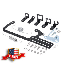 Ez-efi Carburetor Throttle Cable Mount Bracket Steel Black Ez-efi Carburetor Throttle Cable Mount Bracket Steel Black