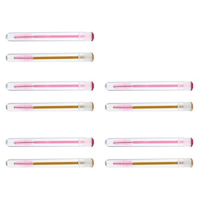 10pcs Eyelash Brushes False Eyelash Rhinestone Pipe Brushes Brush Eyelash