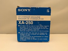 SONY CD Changer Magazine XA-250 Compatible w/ MOST post 1997 Changers USED
