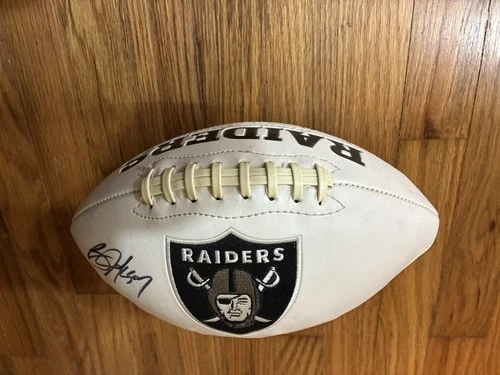 Bo Jackson Signed Raider  Football