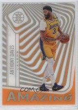 2020-21 Panini Illusions Amazing Orange Anthony Davis #14 0a3
