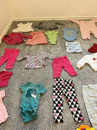44-Pack Assorted Brands Toddler Clothes Multicolor Assorted Outfits Vintage - Picture 10 of 15
