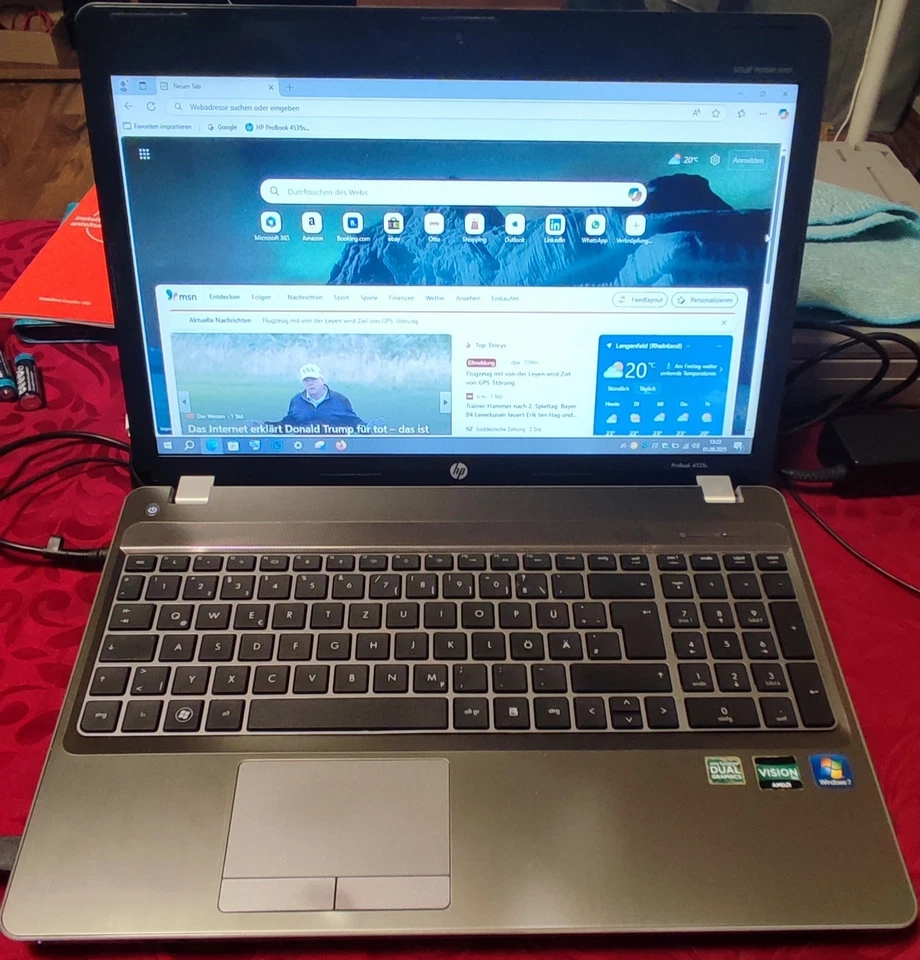 HP Probook 15zoll/Win10/500gb/4gb DDR3/Netzteil Dabei/Top Angebot  - Bild 4 von 4