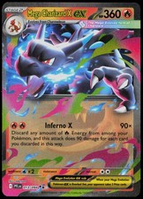 Mega Charizard X ex 013/094 Doppia Rara Fiamme Fantastiche Carta Pokemon Holo NM
