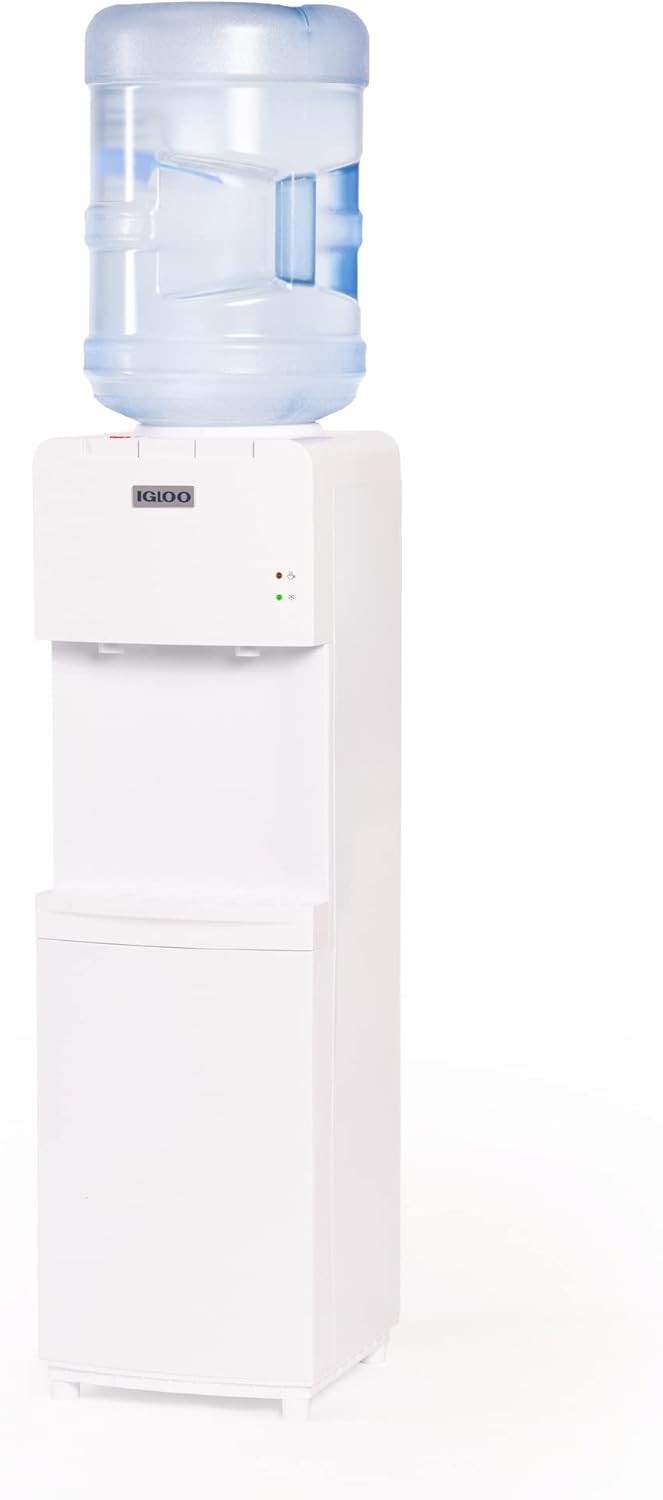 For Hot & Cold Dispenser &ndash; White, Holds 3 & 5 Gal