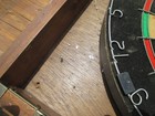 vintage johnny walker dart board wood cabinet case — photo 9