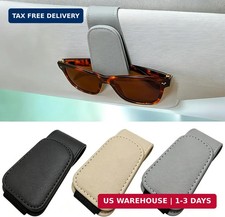EldHus Sunglass Holder for Car Visor - 2 Pack Magnetic Car Glasses Holder Clip,