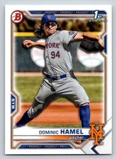 2021 Bowman Draft #BD60 Dominic Hamel (ref 217256)