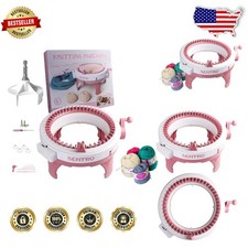 SENTRO 48 Pin Round Knitting Machine - Smart Loom, Dual Mode, ABS, Craft
