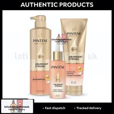 Pantene Pro V Grow Abundant Strong Shampoo, Conditioner and Serum Bundle