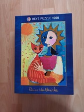 Rosina Wachtmeister - Theatre Cat - Puzzle 1000 Teile - unbenutzt Teile ovp