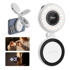Magnetic Selfie Light White, LED Fill Light Compatible with Magsafe, LED Self...
