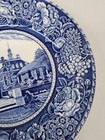 Wedgwood Governor's Palace Garden Williamsburg, Virginia Blue/White Plate — photo 5