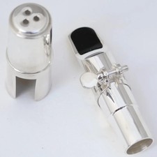 Tenor Saxophone Mouthpiece Silver Metal Mouth piece SAX Instrument Accessories