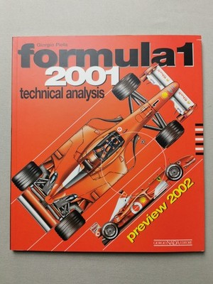 Formula 1 Technical Analysis 2001 Book By Giorgio Piola (VGC) Ferrari Drawings