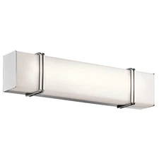 Kichler Lighting 45838CHLED Impello Bathroom Vanity Light Chrome