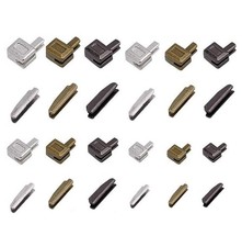 24Pcs Metal Zipper Latch Slider Retainer 3 Color 3 5 8 10 Insertion Pin Zipper