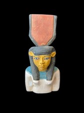 Hathor Goddess Statue | Hand Painted Egyptian Art | Symbol of Music, Love & Joy