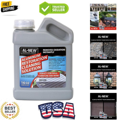 #ad Aluminum Restoration Cleaning Solution Clean amp; Restore Patio Furniture Sta... $48.79
