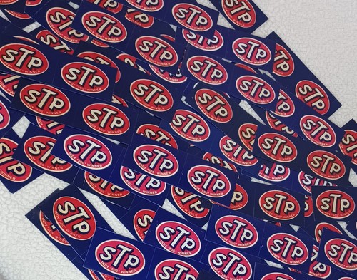 Vintage Original STP Indy 500 Gewinner Aufkleber 200 Stück (100 Blatt) klein Mini - Bild 13 von 20