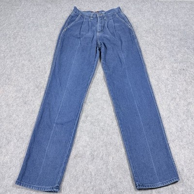Jean De Paree Vintage High Waist Jeans Women's Sz 7/8 (Actual Fit 25x30.5) Blue