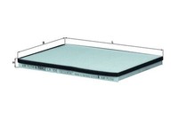 Knecht LA 108 Filter, Innenraumluft For Renault