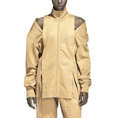 Adidas X Ivy Park Unisex Crossover Stripe Snap Track Jacket Pants Set Mesa 3XL
