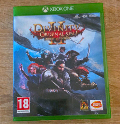 Divinity: Original Sin II Definitive Edition PAL USK 18 Xbox One X Enhanced