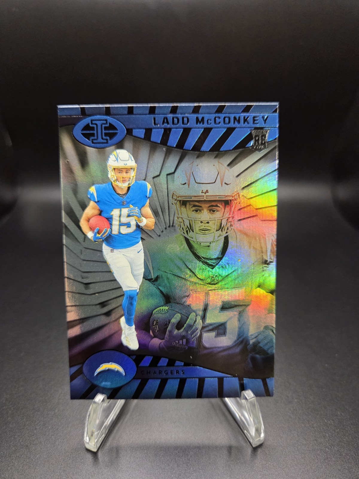 2024 Panini Illusions #51 Ladd McConkey (RC) Chargers 