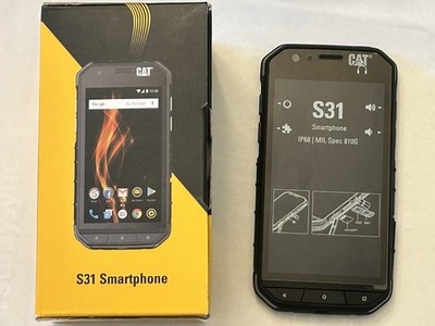 CAT S31 Unlocked GSM 16GB Android Smartphone Waterproof Shockproof Rugged in Box