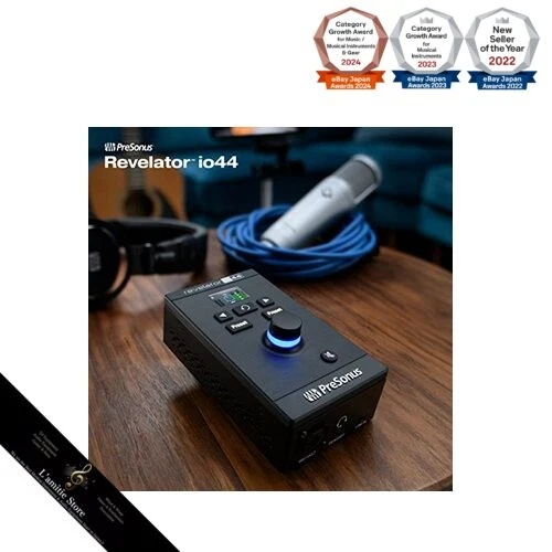 PreSonus Revelator io44 USB-C Audio Interface. For music production and - Image 2 of 4