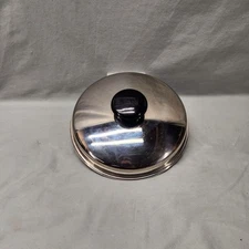 Kitchen Craft 7 7/8" Replacement Lid Only For 8in Saucepan Pot Stainless Vintage