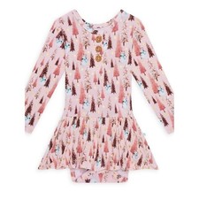 Posh Peanut Sparkles Twirl Bodysuit 2T Bamboo One Piece Bodysuit Holiday Xmas
