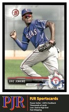 2017 Bowman #BP19 Eric Jenkins Texas Rangers Prospects