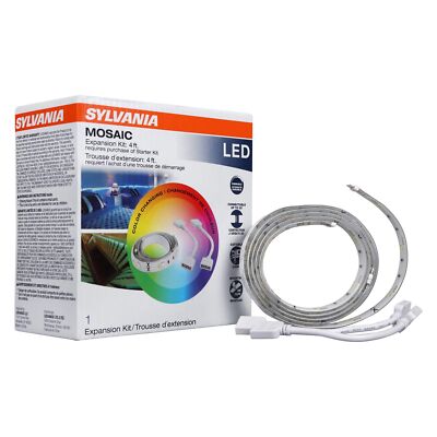 SYLVANIA LED Mosaic Flexible Light Expansion Kit for Starter Kit with Remote ...