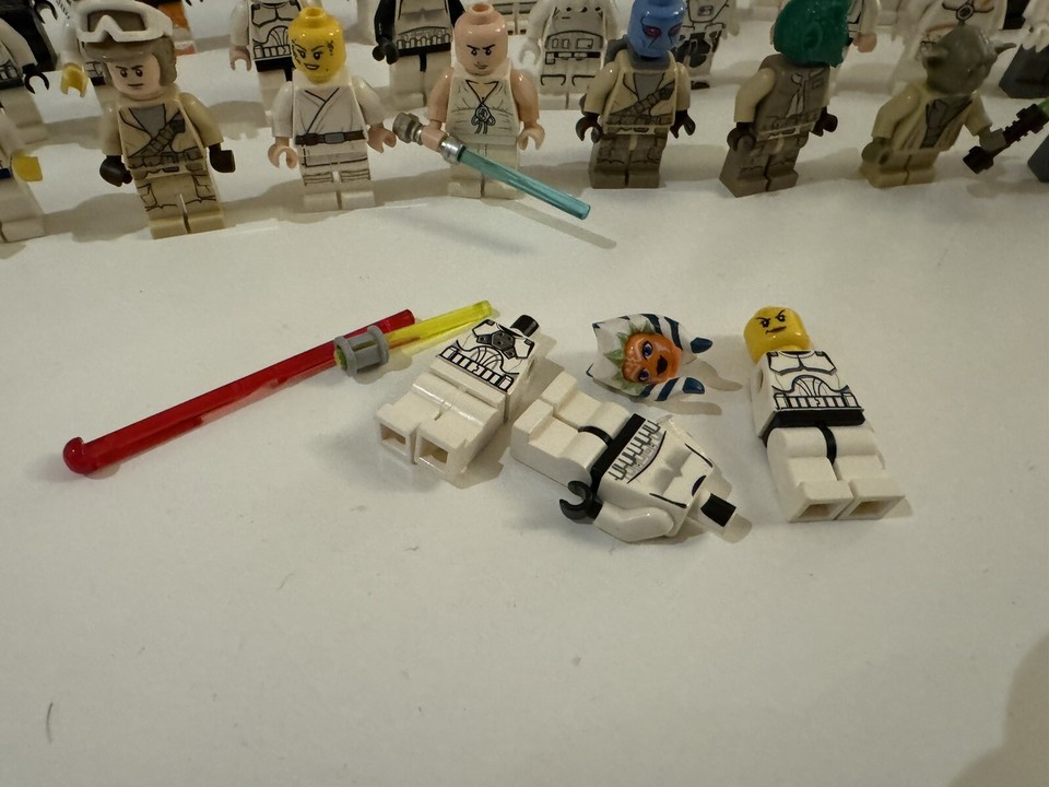 Job Lot Of Star Wars Lego Figures eBay