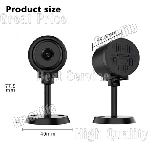 Mini caméra surveillance sans fil WIFI caméra vidéo de sécurité vision nocturne - Picture 17 of 24