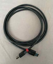 Lindy 2m USB 3.0 Cable - Type A Male to Type A Male, Black, Lightly Used