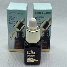 2xESTEE LAUDER ADVANCED NIGHT REPAIR SERUM - 0.24fl oz/7mL - NIB 100% Authentic