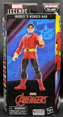 Hasbro Marvel Legends  Marvel's Wonder Man (&BAF Puff Adder) Neu & OVP