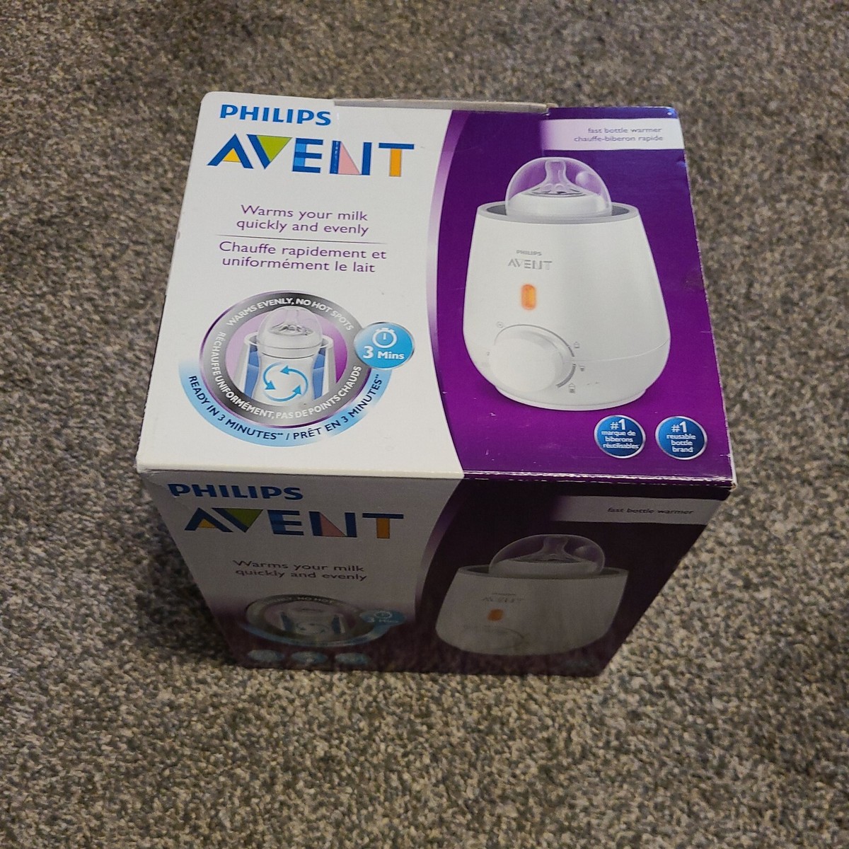 Philips Avent Fast Bottle Warmer No Hot Spots | eBay